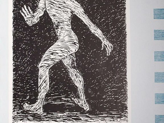 Poster for exhibition, Derek Boshier: Selected drawings 1960-82