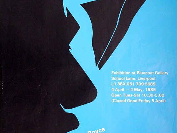 Poster for Black Skin Bluecoat exhibition