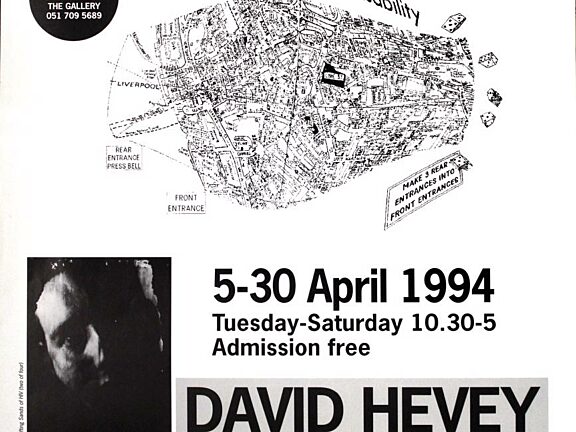 Poster for Ann Whitehurst, On the Map Exhibition