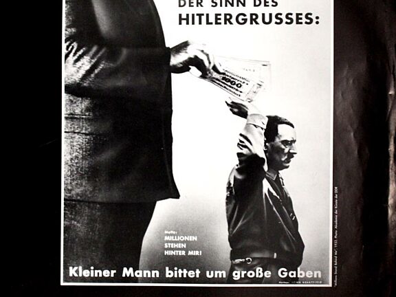 Poster for John Heartfield exhibition