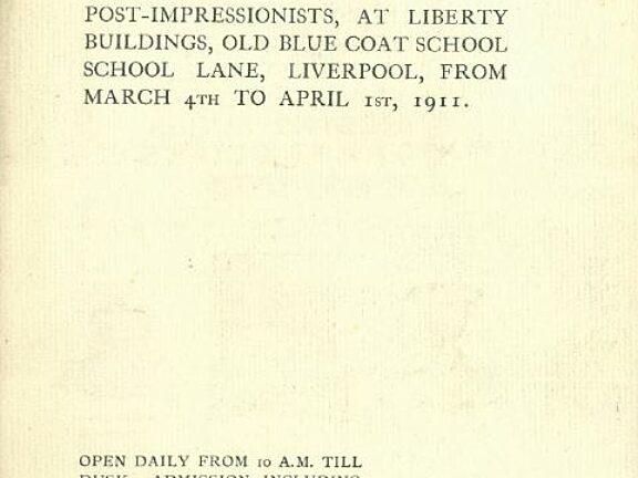 Exhibition of Post Impressionists