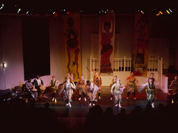 Unknown youth dance performance