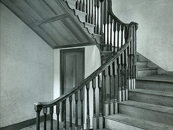 Bluecoat's historic wooden staircase