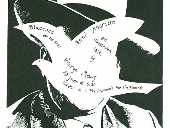 Poster for George Melly talk on René Magritte