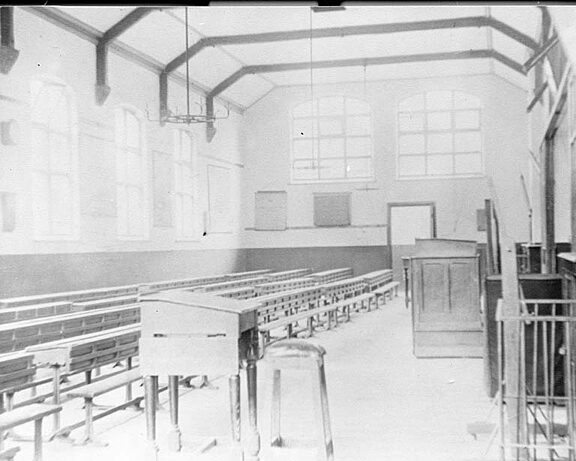 Blue Coat school classroom