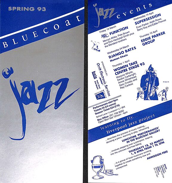 Jazz Events Brochure