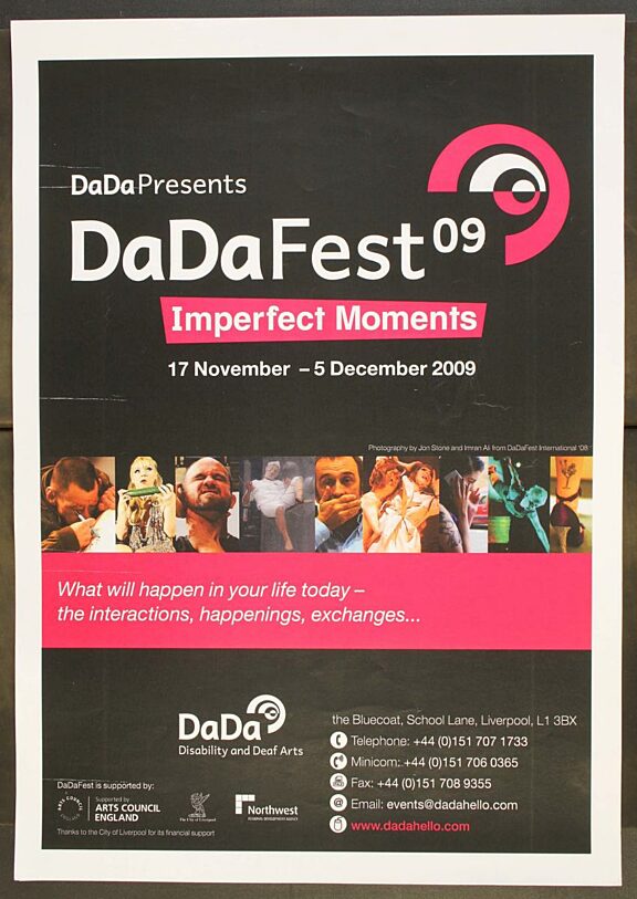 Poster for 2009 DaDaFest