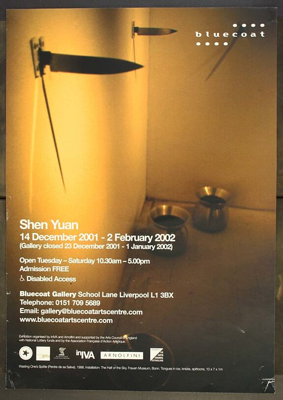Poster for Shen Yuan exhibition