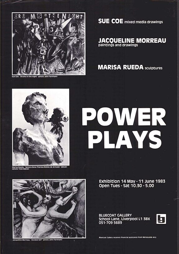Poster for Power Plays exhibition