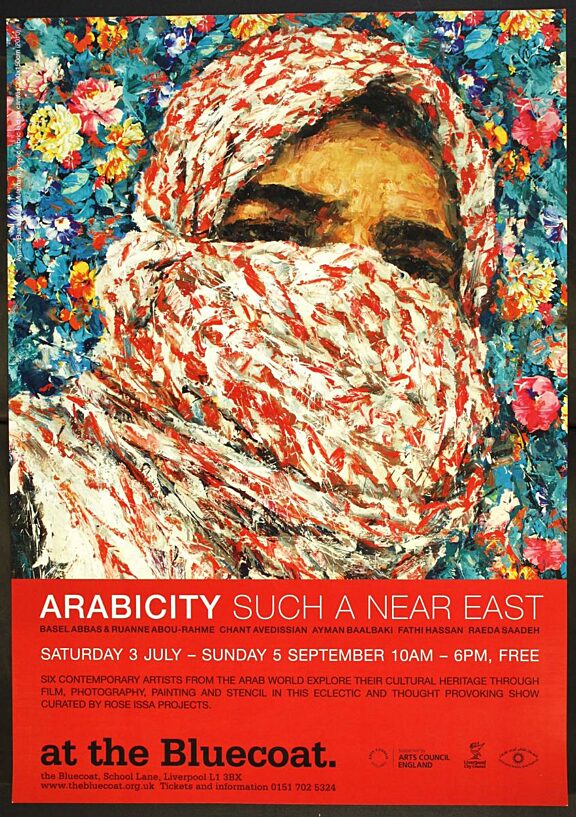 Poster for Arabicity exhibition