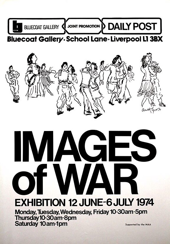 Poster for Images of War exhibition