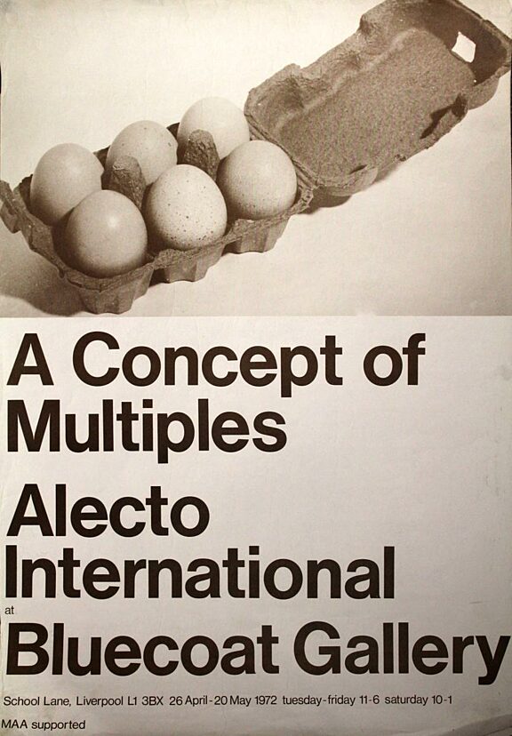 Poster for A Concept of Multiples exhibition