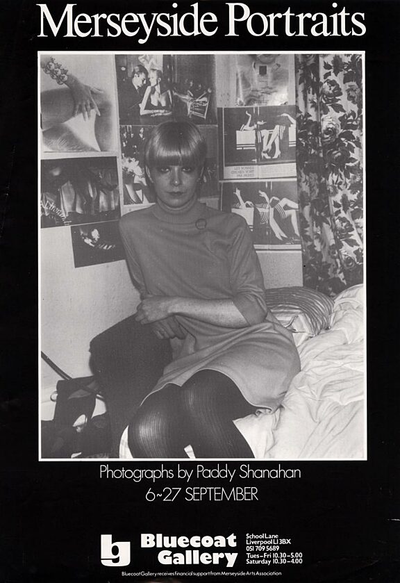 Paddy Shanahan, Merseyside Portraits exhibition poster