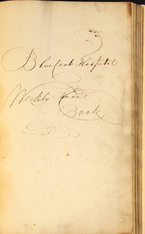Blue Coat School Economy Board Minute Book, 1798-1808