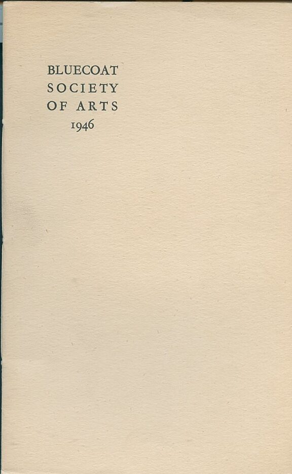 Bluecoat Society of Arts Annual Report