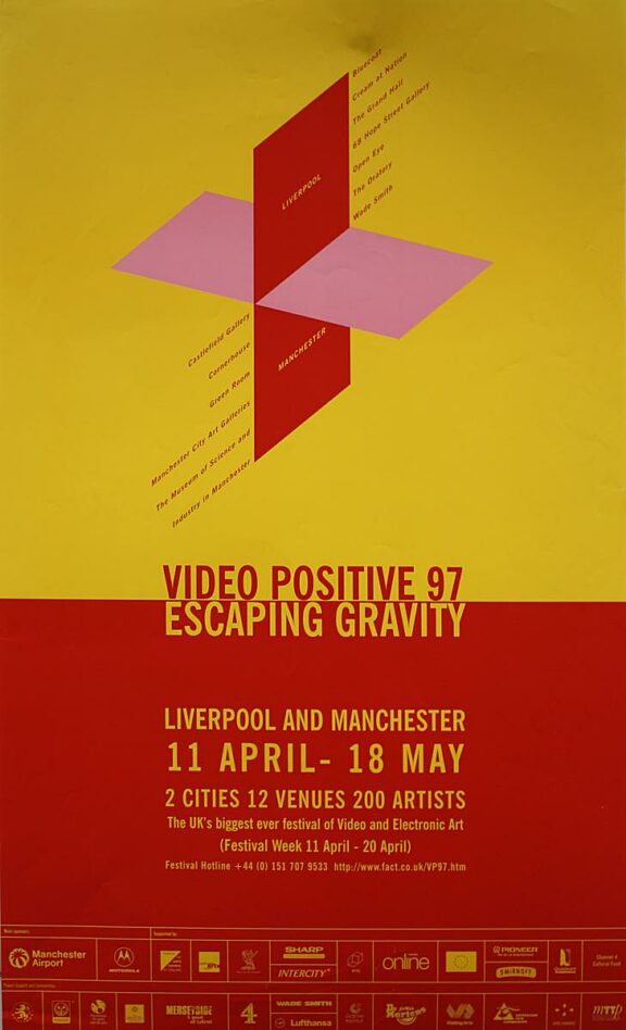 Poster for Video Positive 97, Escaping Gravity