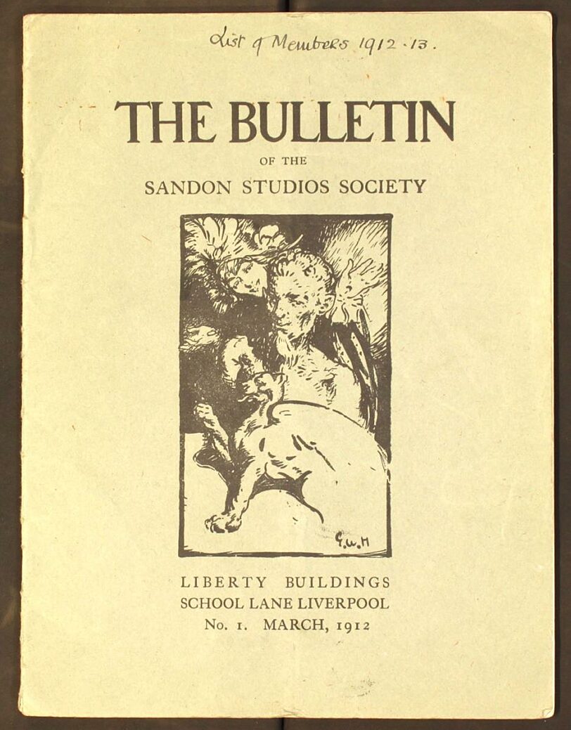 Sandon Bulletin No 1, March 1912