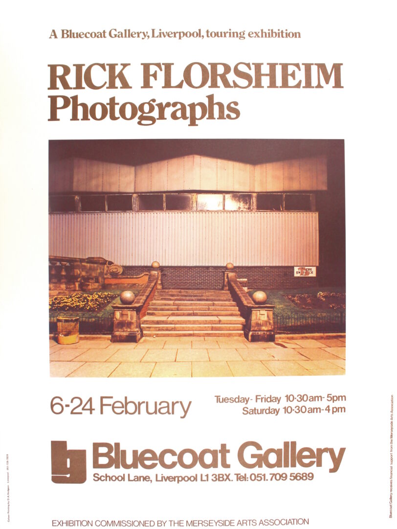 Poster for Rick Florsheim Exhibition