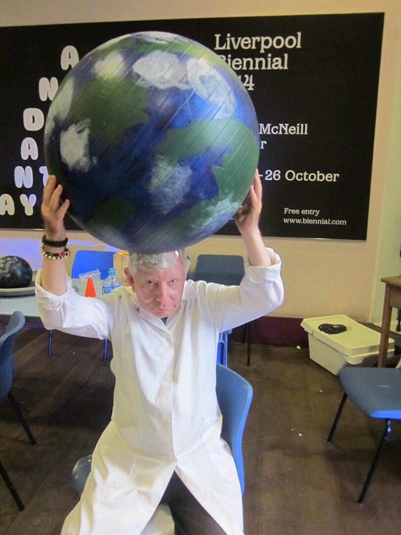 Blue Room artists perform as part of Sense and Sustainability