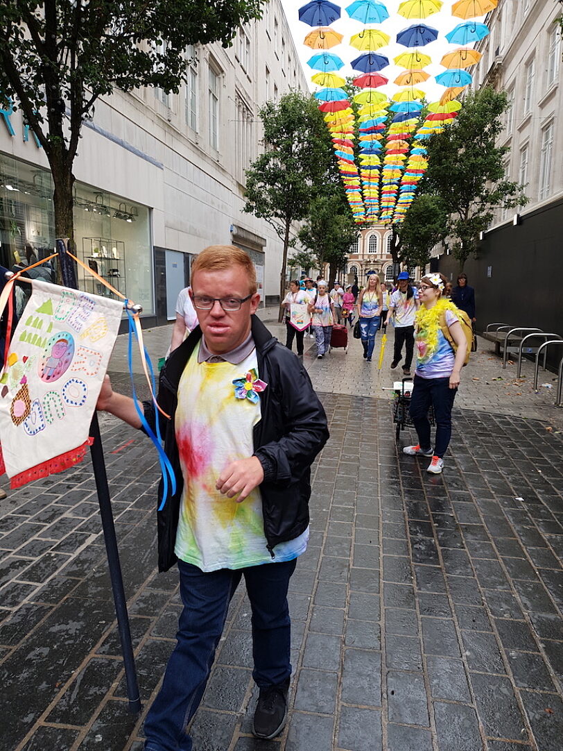 Blue Room take part in Liverpool Pride 2018
