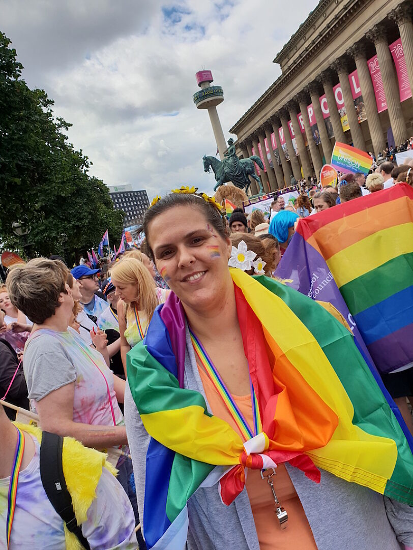 Blue Room take part in Liverpool Pride 2018