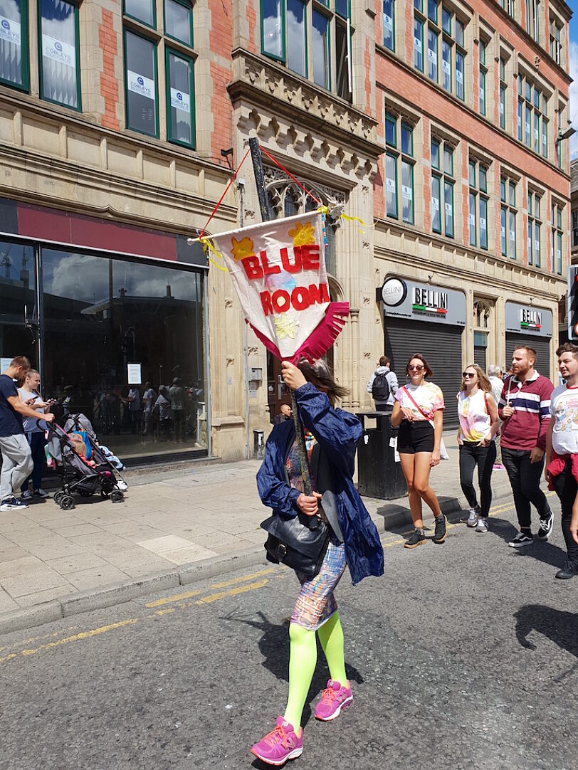 Blue Room take part in Liverpool Pride 2018