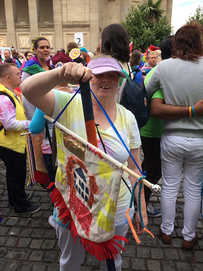 Blue Room take part in Liverpool Pride 2018