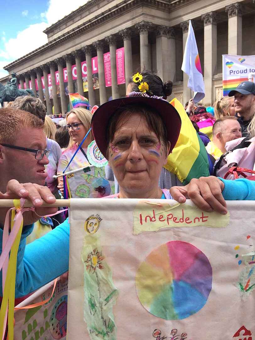 Blue Room take part in Liverpool Pride 2018