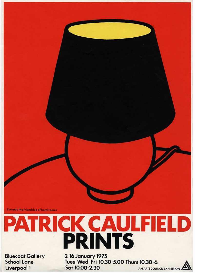 Poster for exhibition, Patrick Caulfield Prints