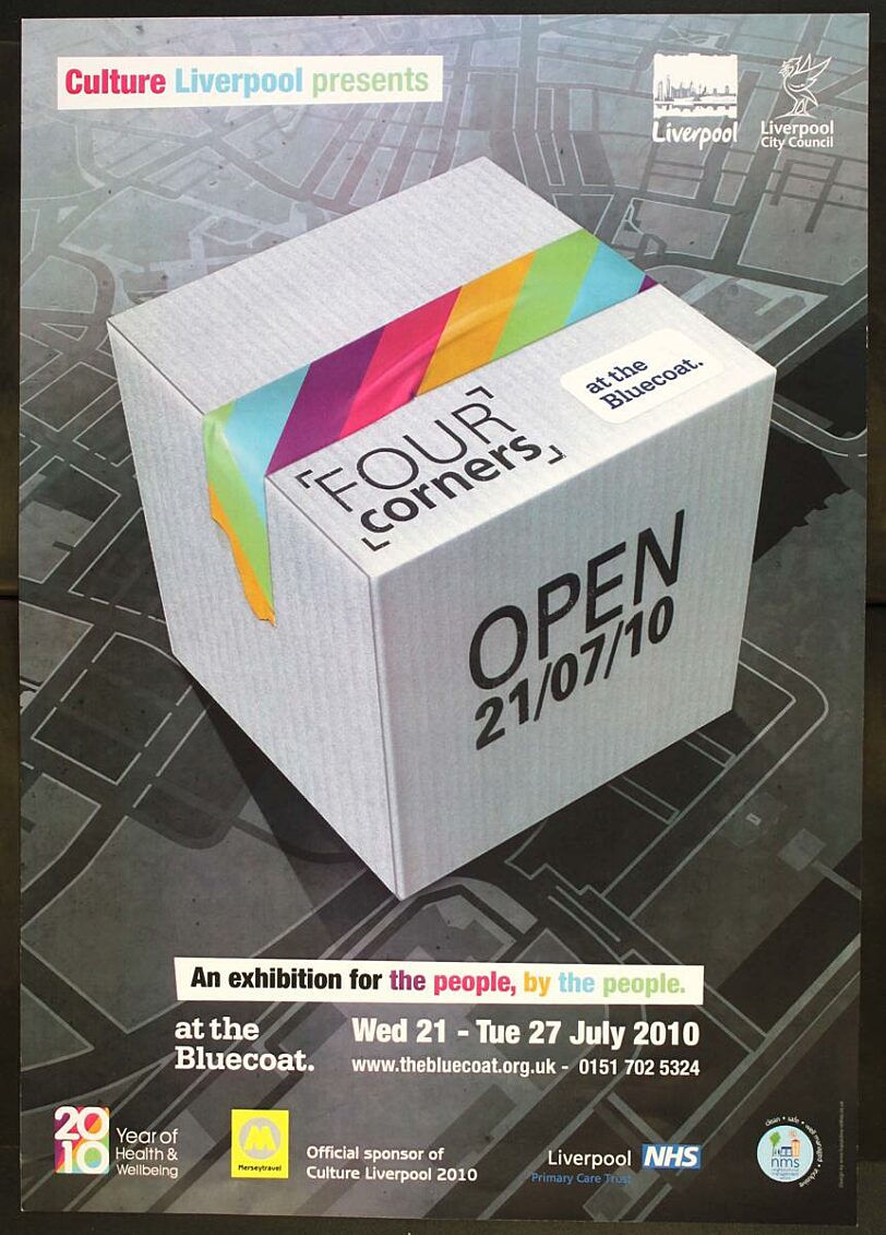 Poster for Four Corners exhibition