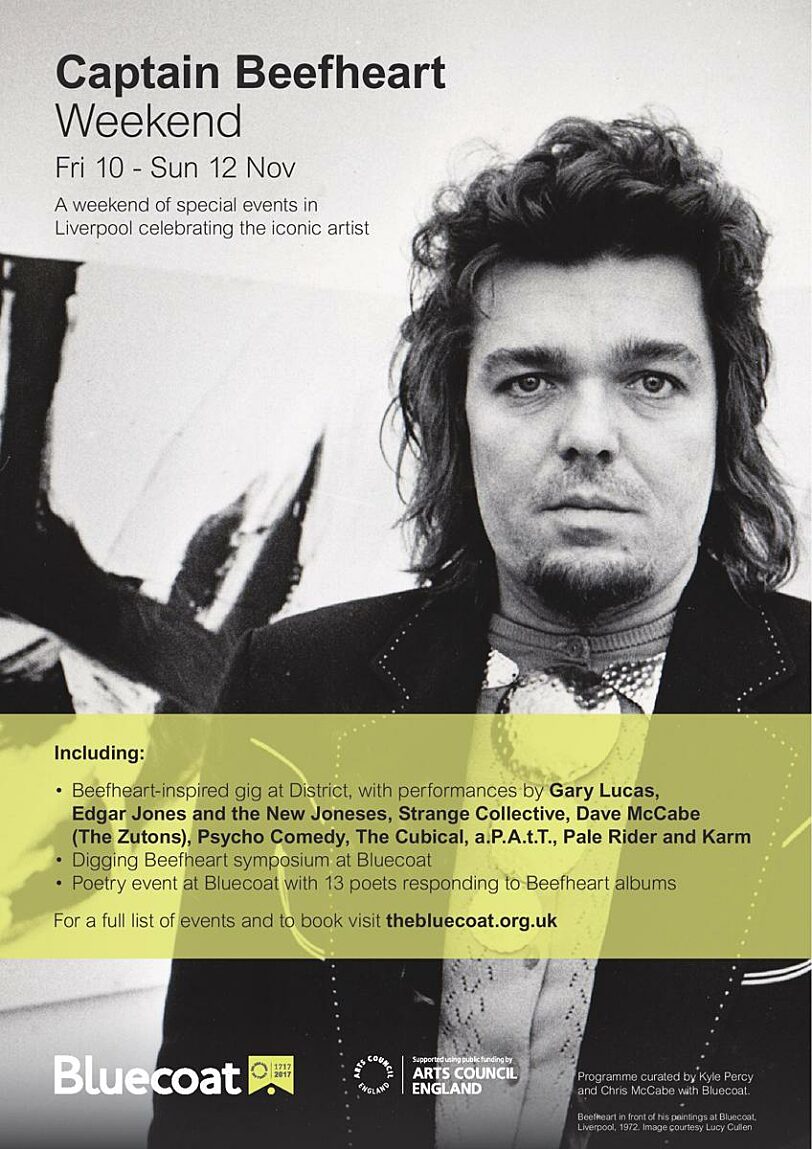 Poster for Captain Beefheart Weekend