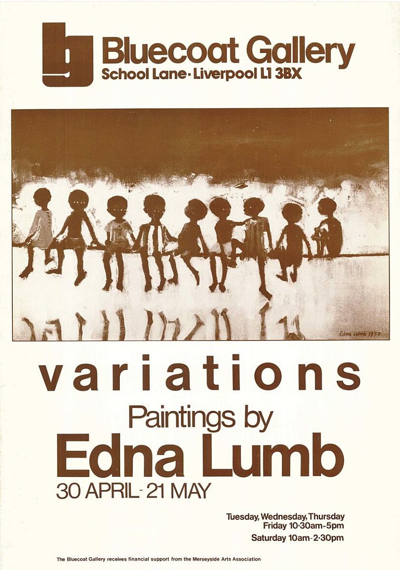 Poster for Variations exhibition by Enda Lumb
