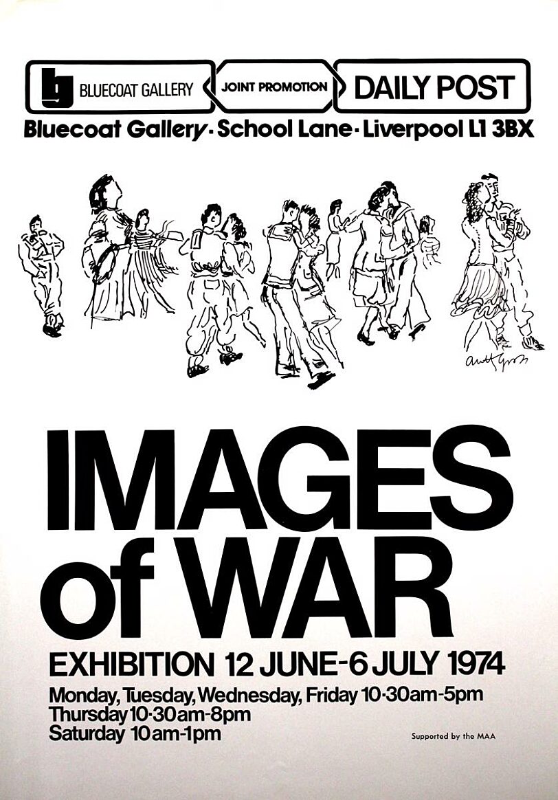 Poster for Images of War exhibition