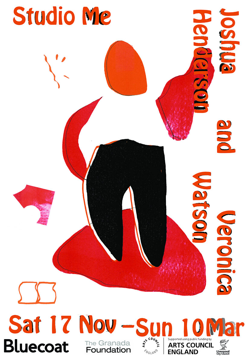 Poster for Studio Me exhibition at Bluecoat