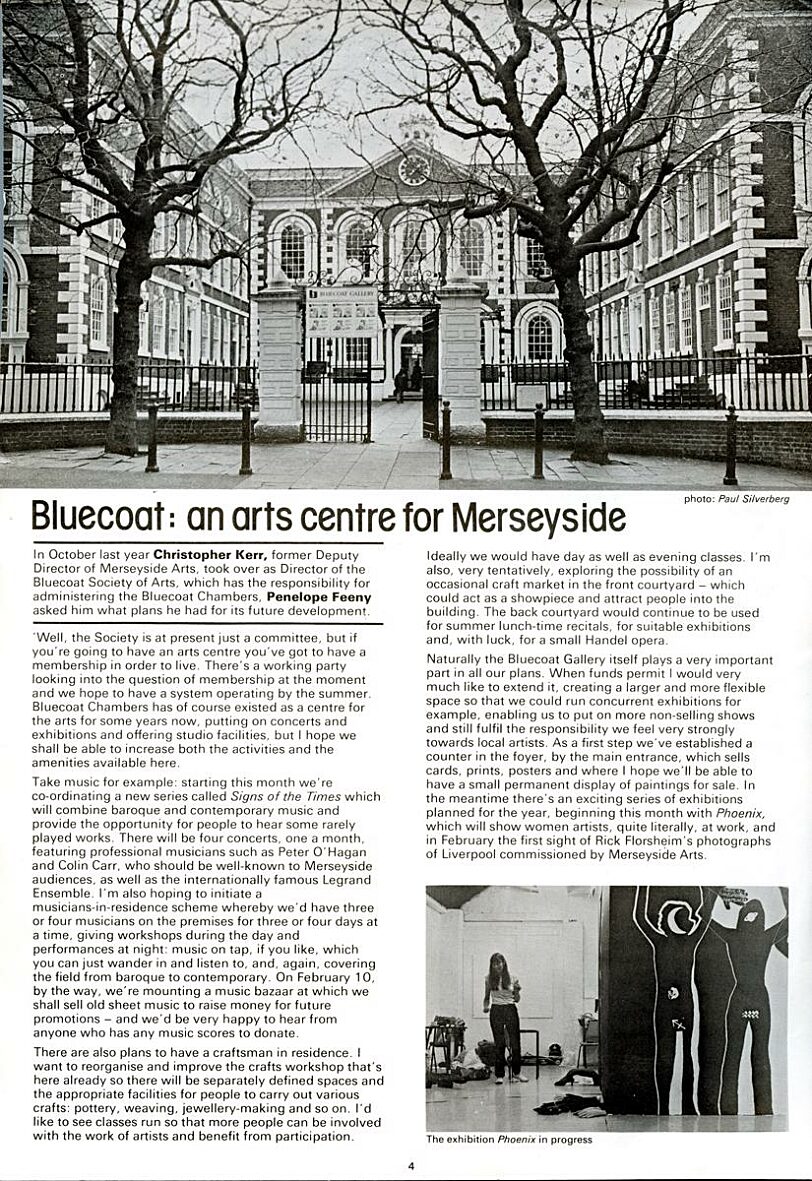 Arts Alive feature on Bluecoat