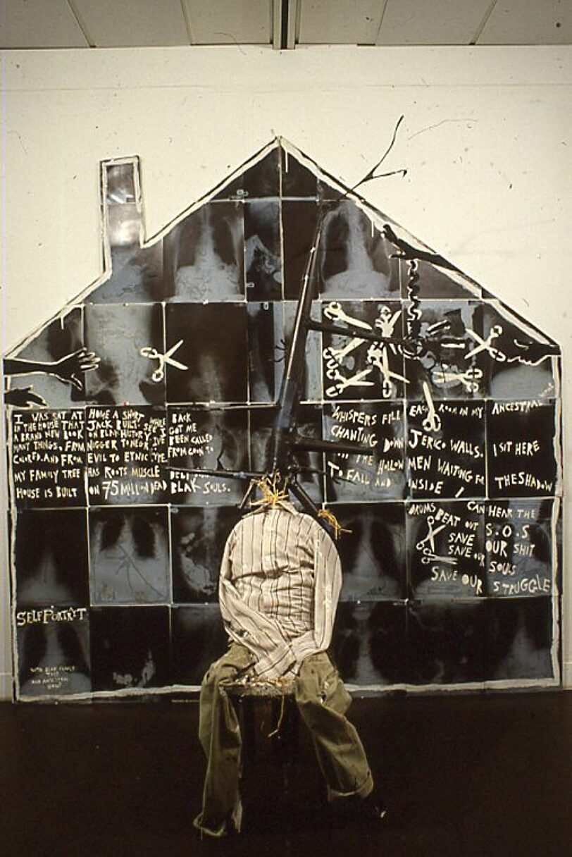 Autographed at BBK Gallery Cologne, Donald Rodney