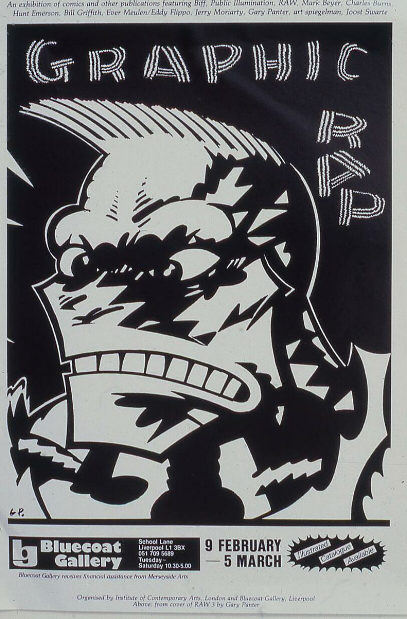 Graphic Rap exhibition poster