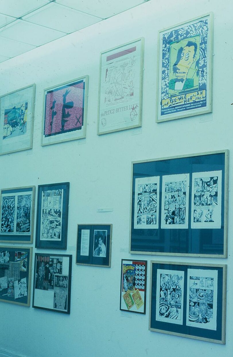 Graphic Rap exhibition installation view