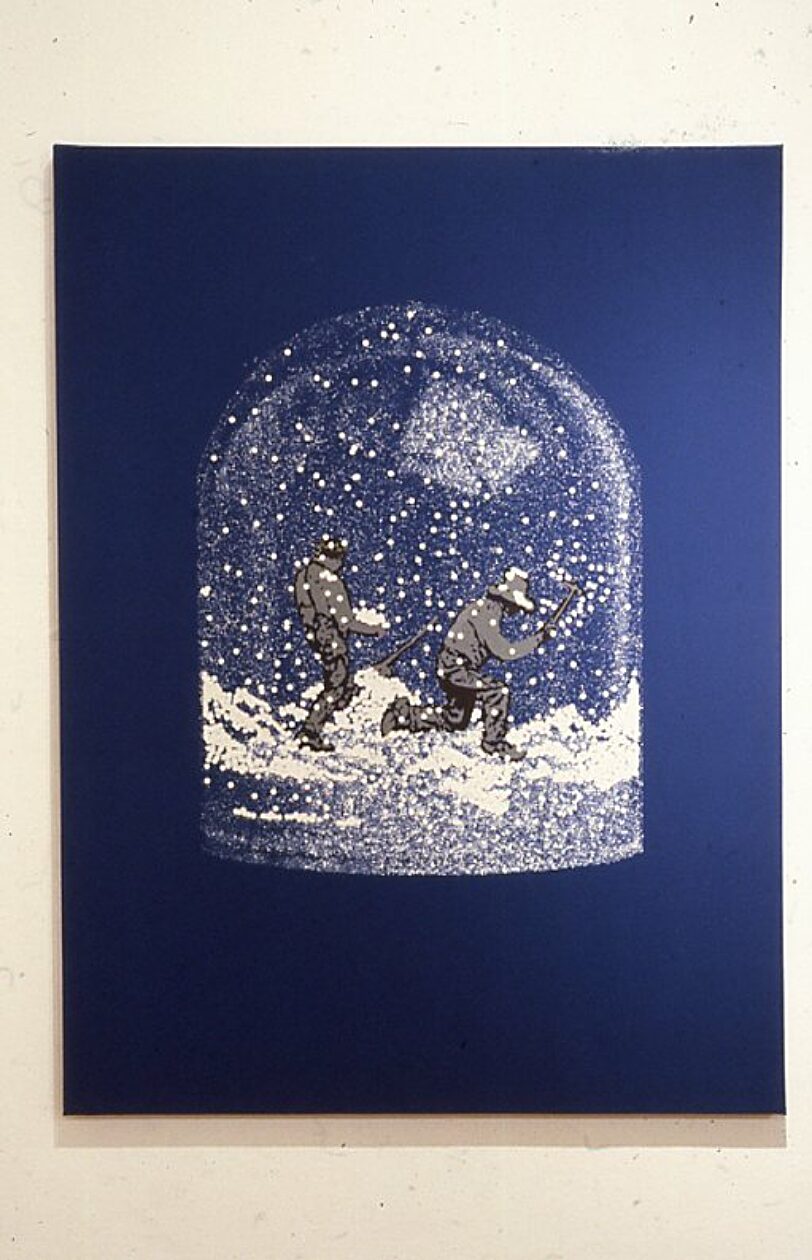 Gift Rap exhibition including work by Michael Robertson