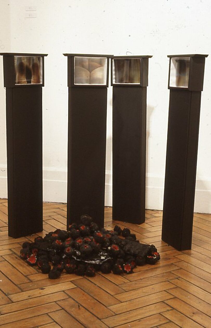 Gift Rap exhibition including work by Jean Grant