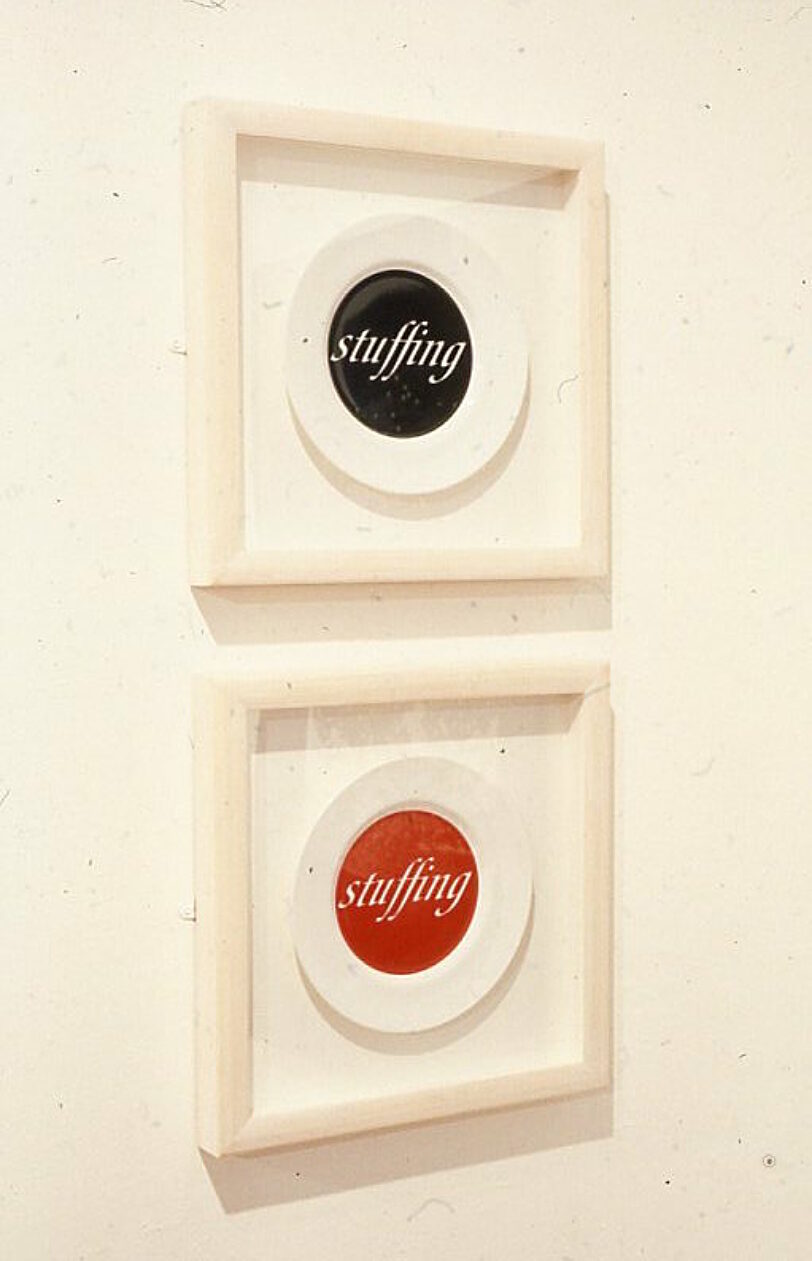 Gift Rap exhibition including work by Nicole Polonsky