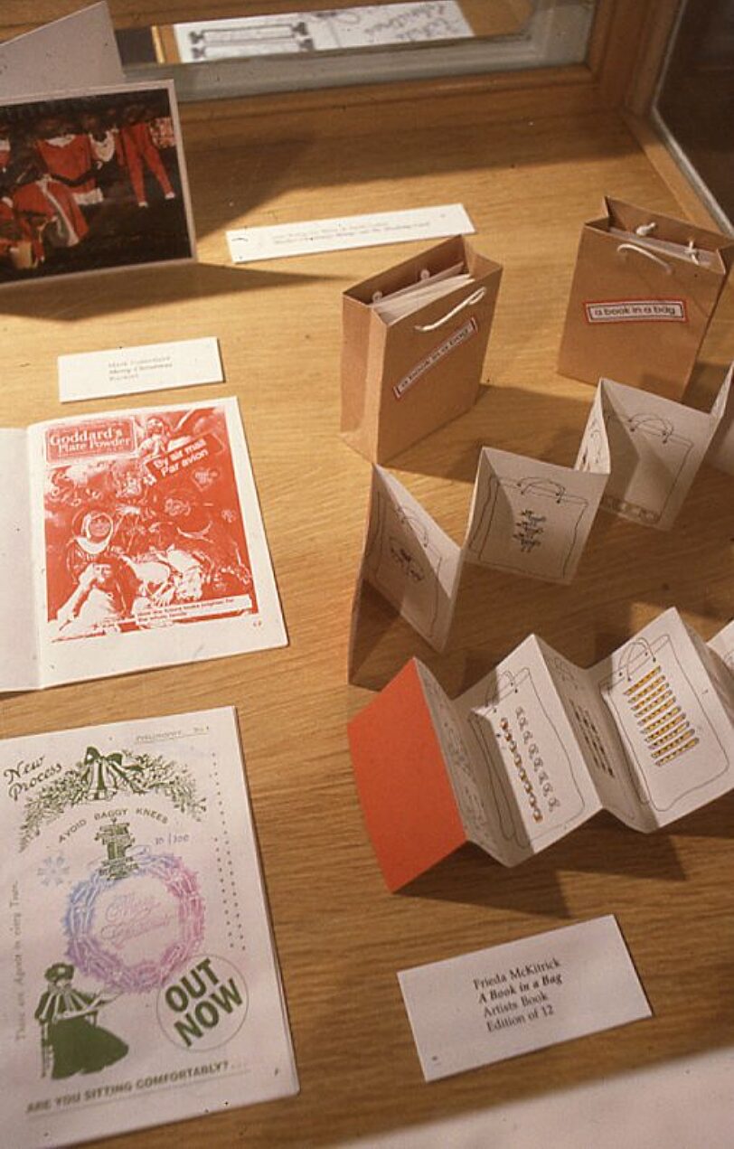 Gift Rap exhibition including work by Jane Body, Mark Greenfield and Frieda McKitrick