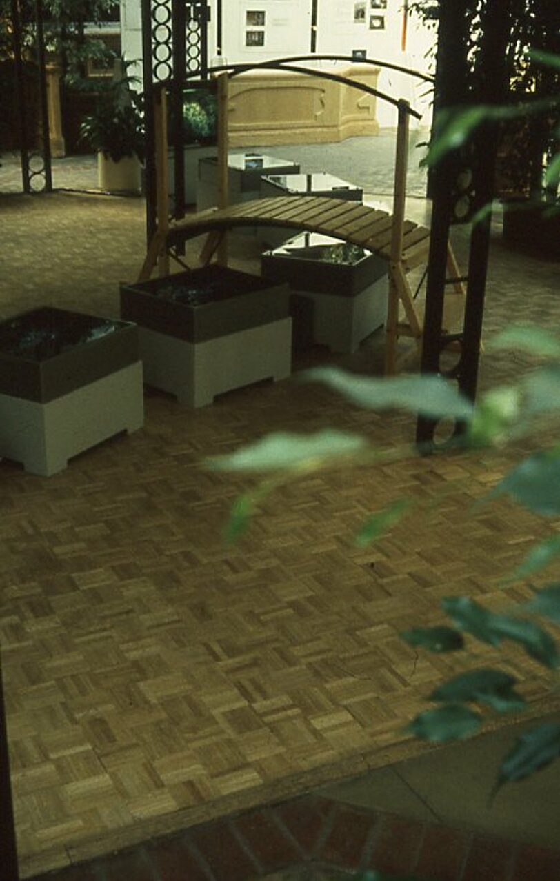 New Art North West Streamline video installation offsite at Mercury Court, Chris Meigh Andrews