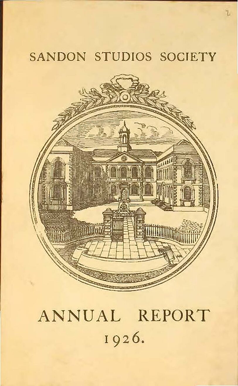 Sandon Studios Society Annual Report, 1925/26