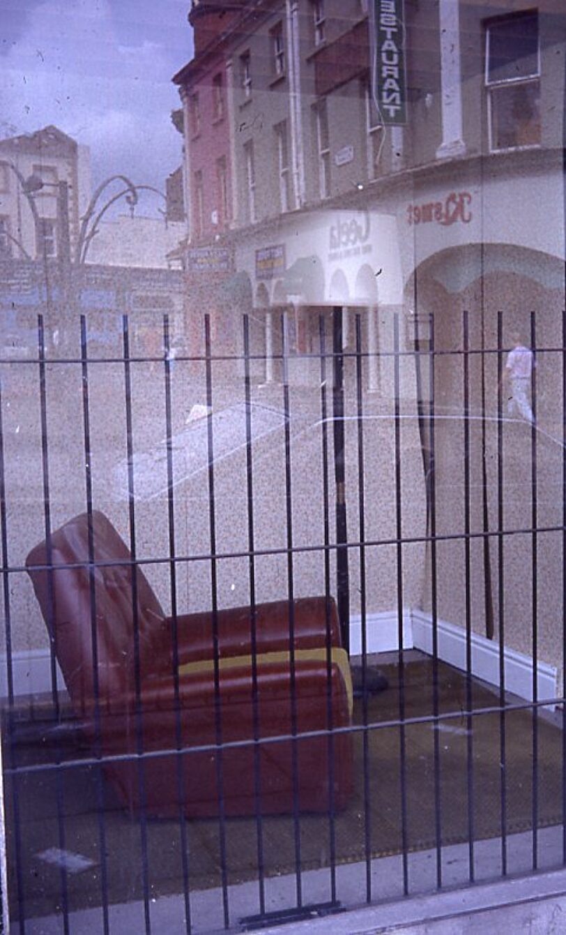 New Art North West TEA Those Environmental Artists offsite installation Bold Street shop window