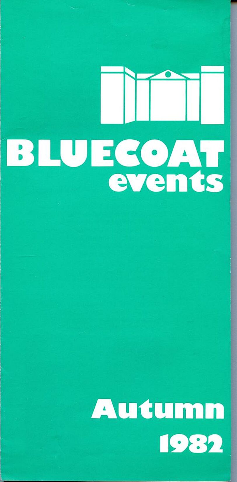 Autumn 1982 Events Brochure