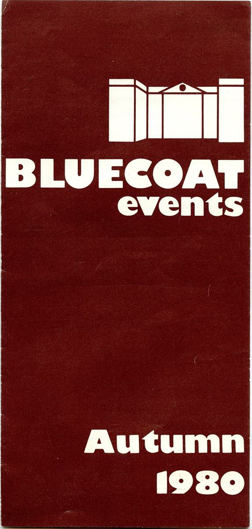 Autumn 1980 Events Brochure