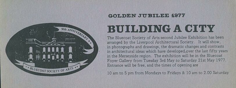 Building in a City Exhibition Invite