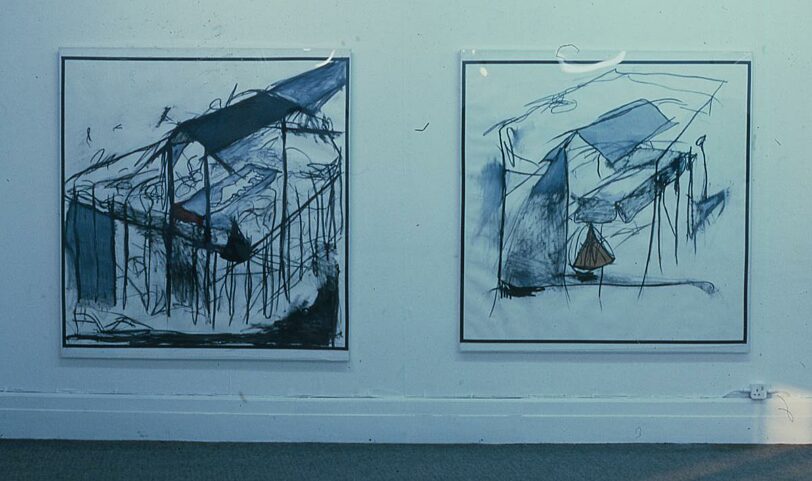 Denis Masi, installation from solo Bluecoat exhibition
