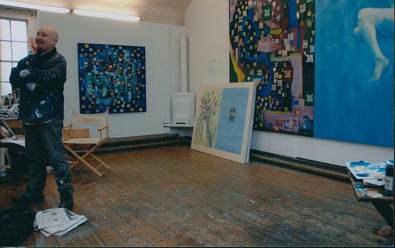 Studio artist tenant Laird Galbraith